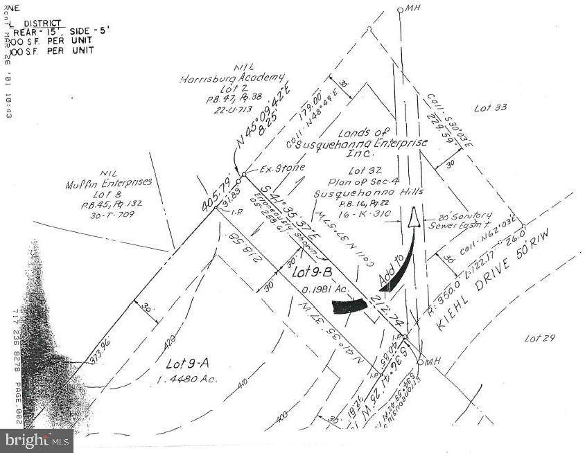 Lemoyne, PA 17043,1.03 ACRE LOT KIEHL DR