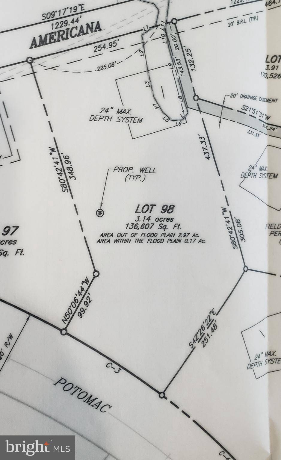 Hedgesville, WV 25427,LOT 98 AMERICANA