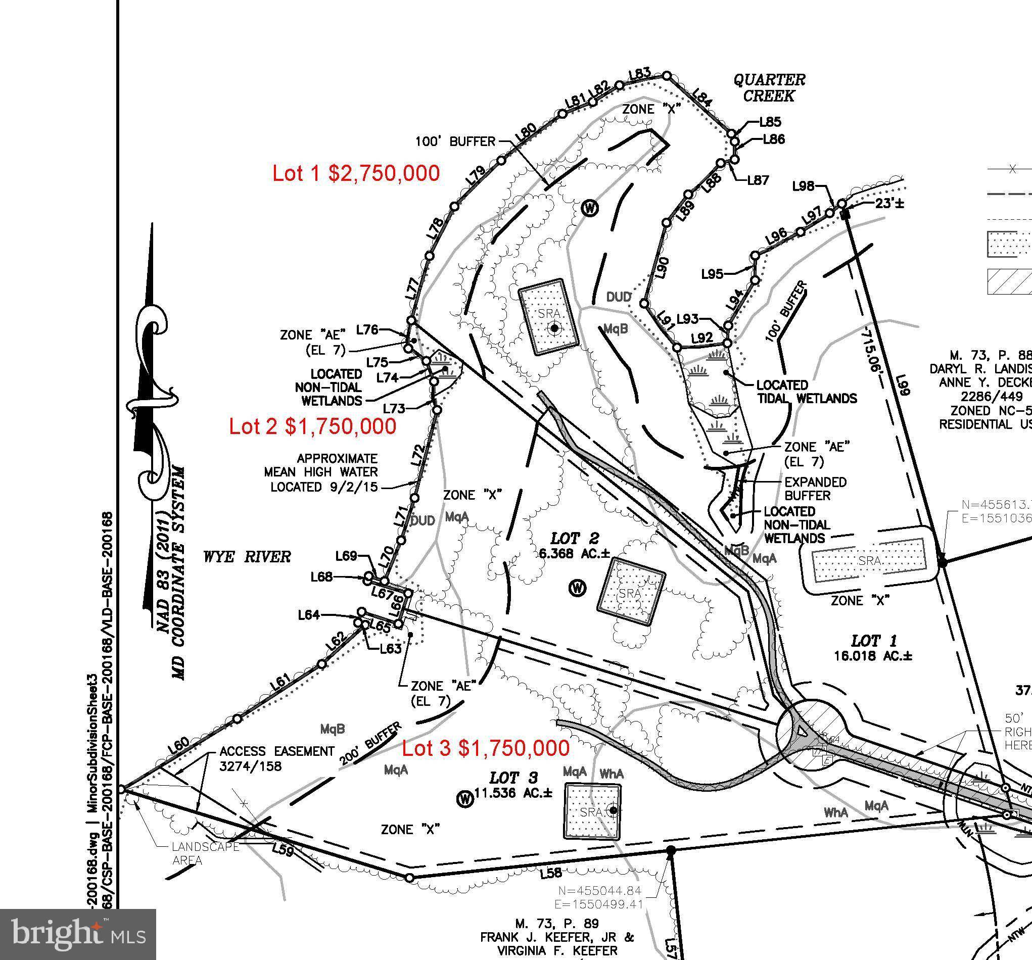 Queenstown, MD 21658,201 LOT 3 WYE WOODS WAY