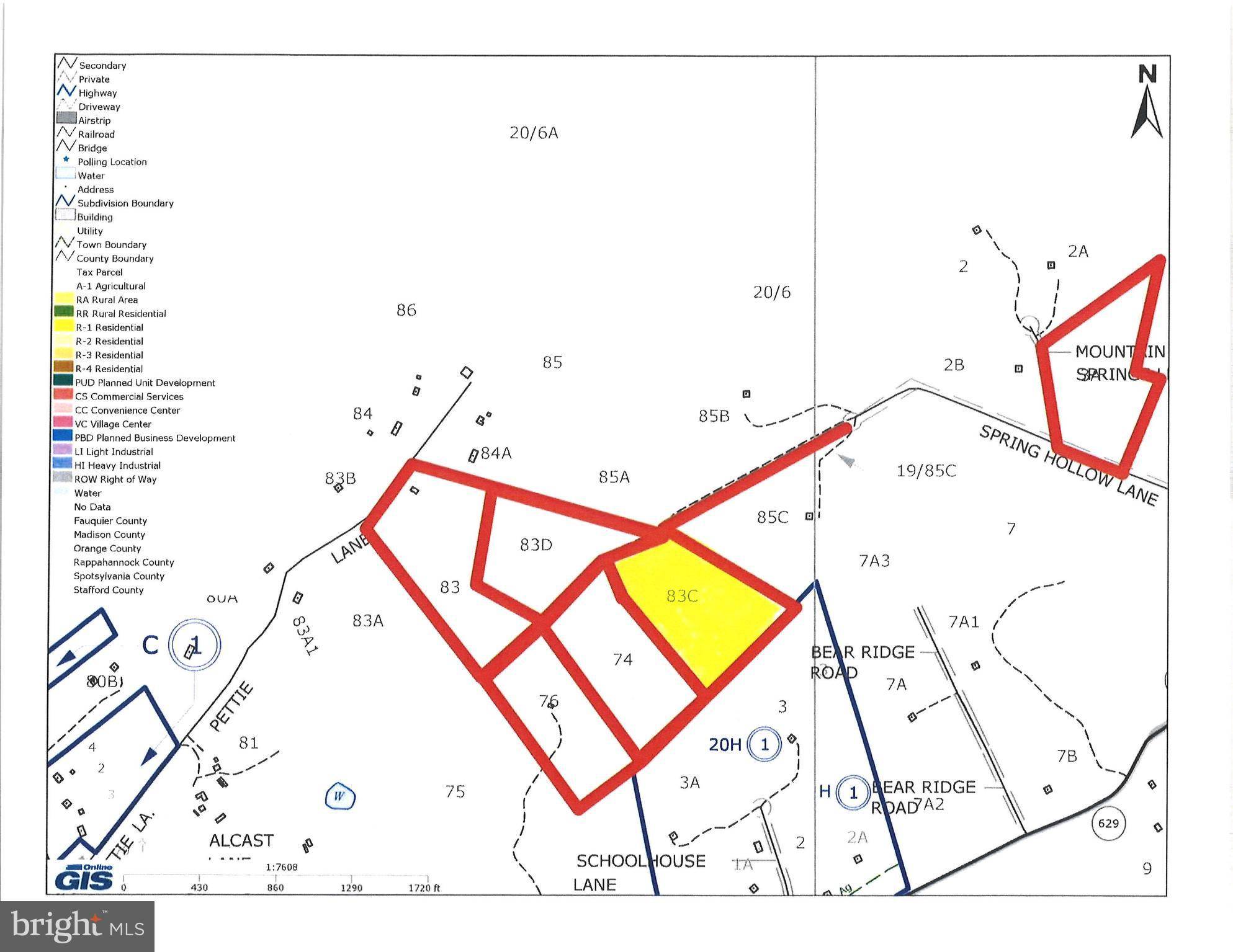 Rixeyville, VA 22737,LOT 1 SPRING HOLLOW LN