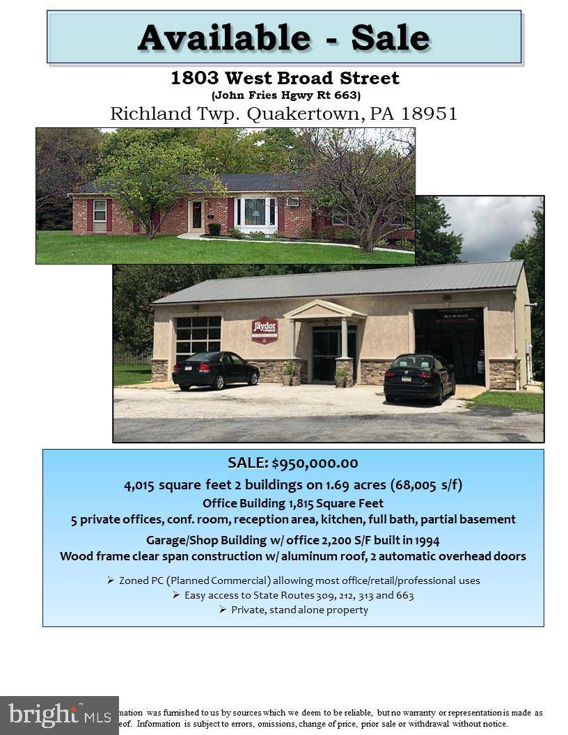 Quakertown, PA 18951,1803 W BROAD ST