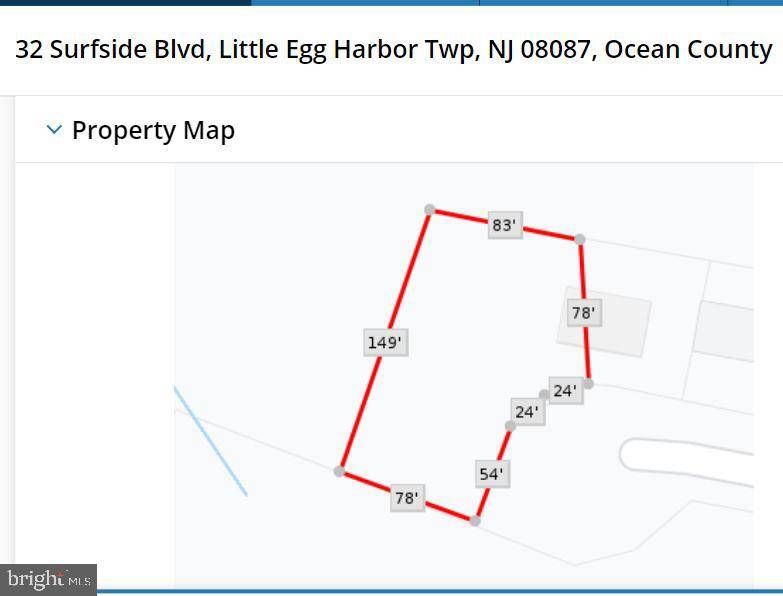 Little Egg Harbor Twp, NJ 08087,32 SURFSIDE BLVD