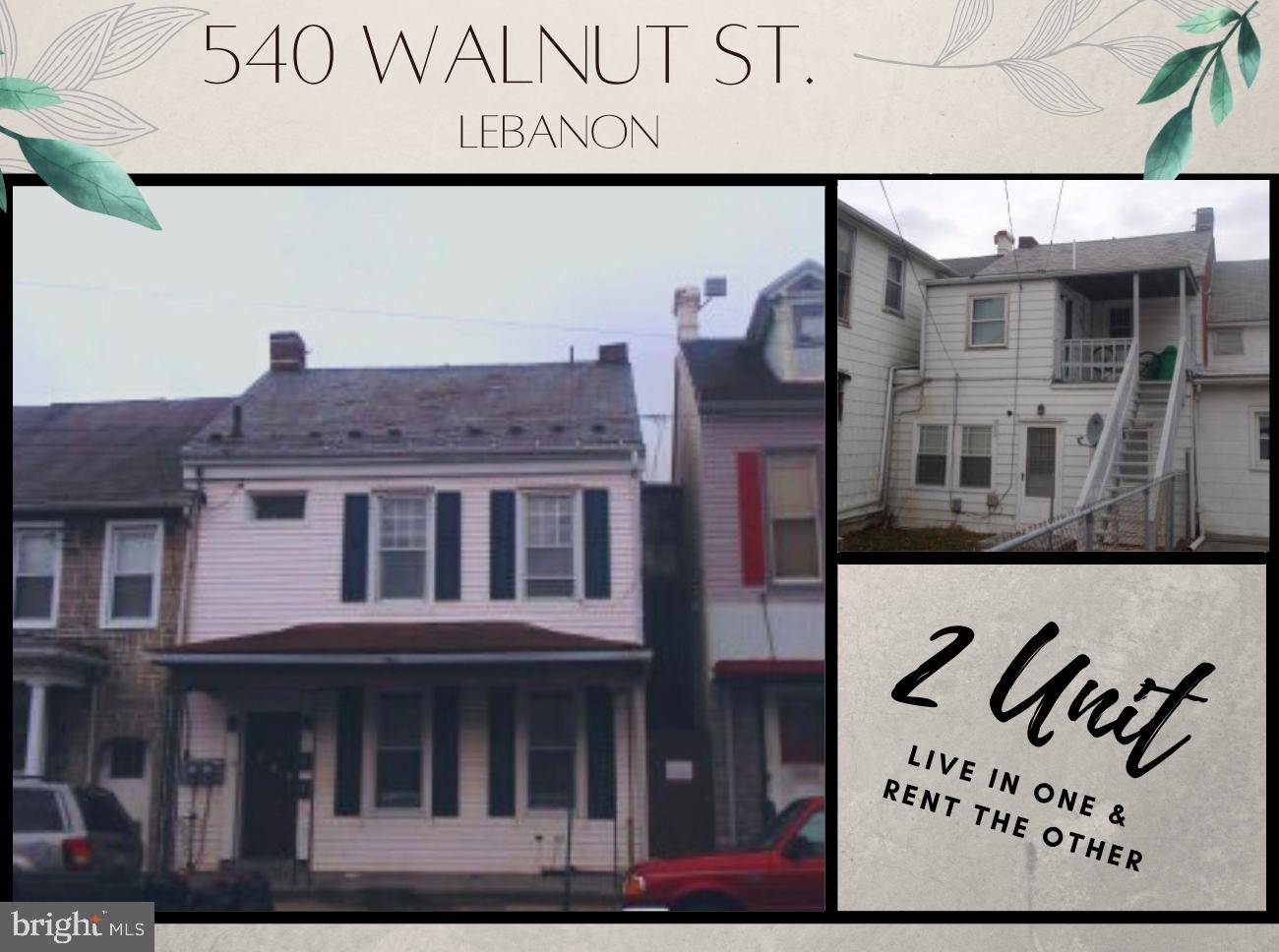 Lebanon, PA 17042,540 WALNUT ST