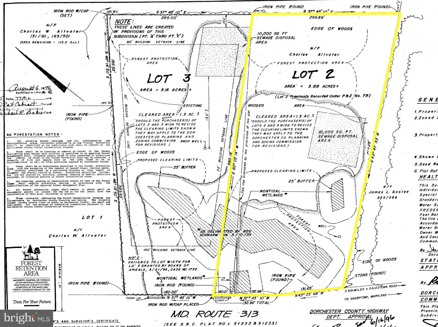 Rhodesdale, MD 21659,SHARPTOWN RD #LOT 2