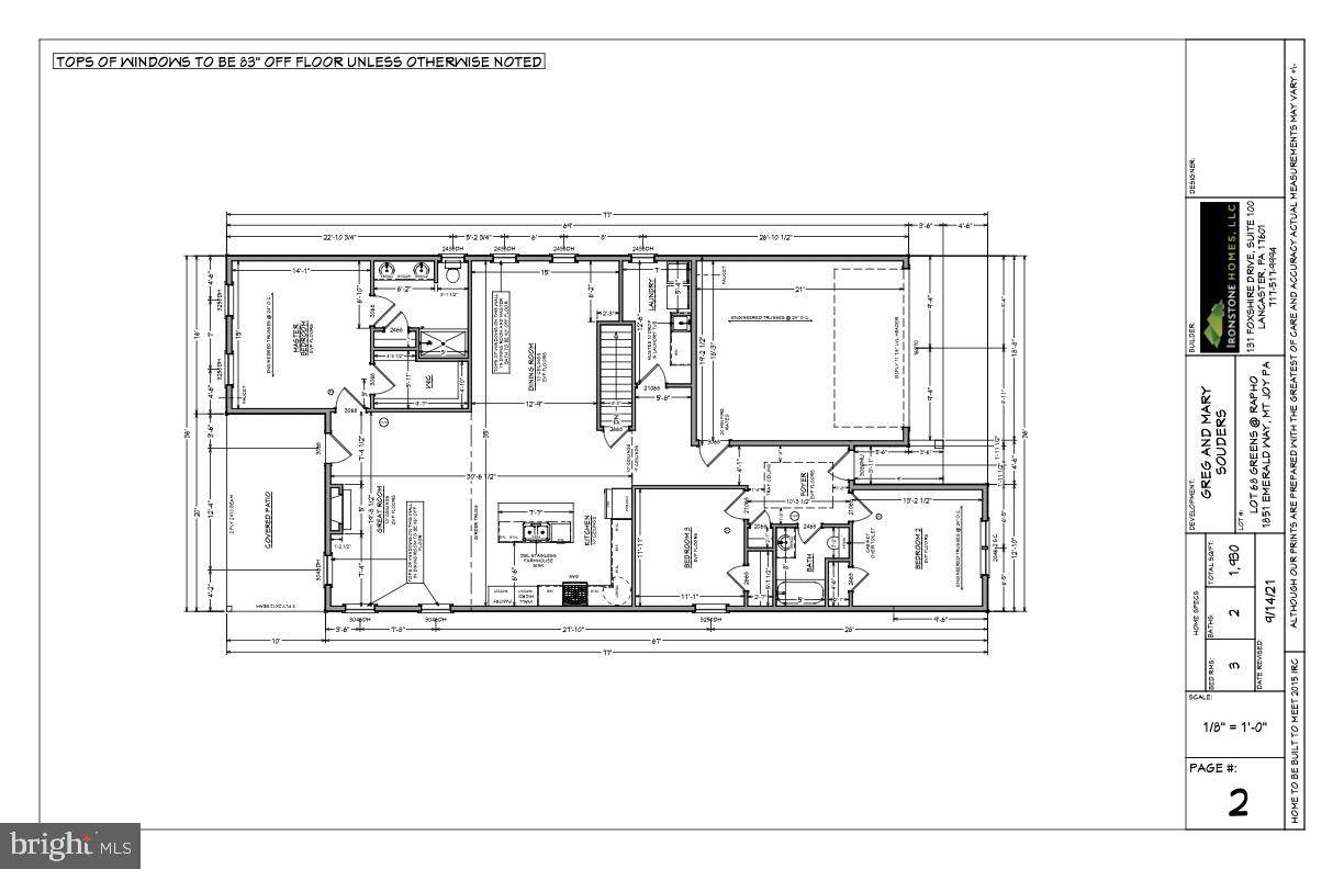 Mount Joy, PA 17552,1851 EMERALD WAY, LOT # 68