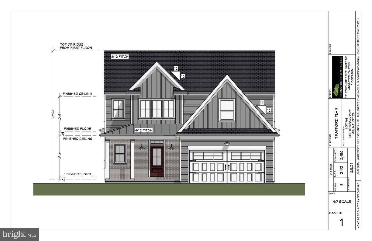 Mount Joy, PA 17552,1847 EMERALD WAY (LOT 66)