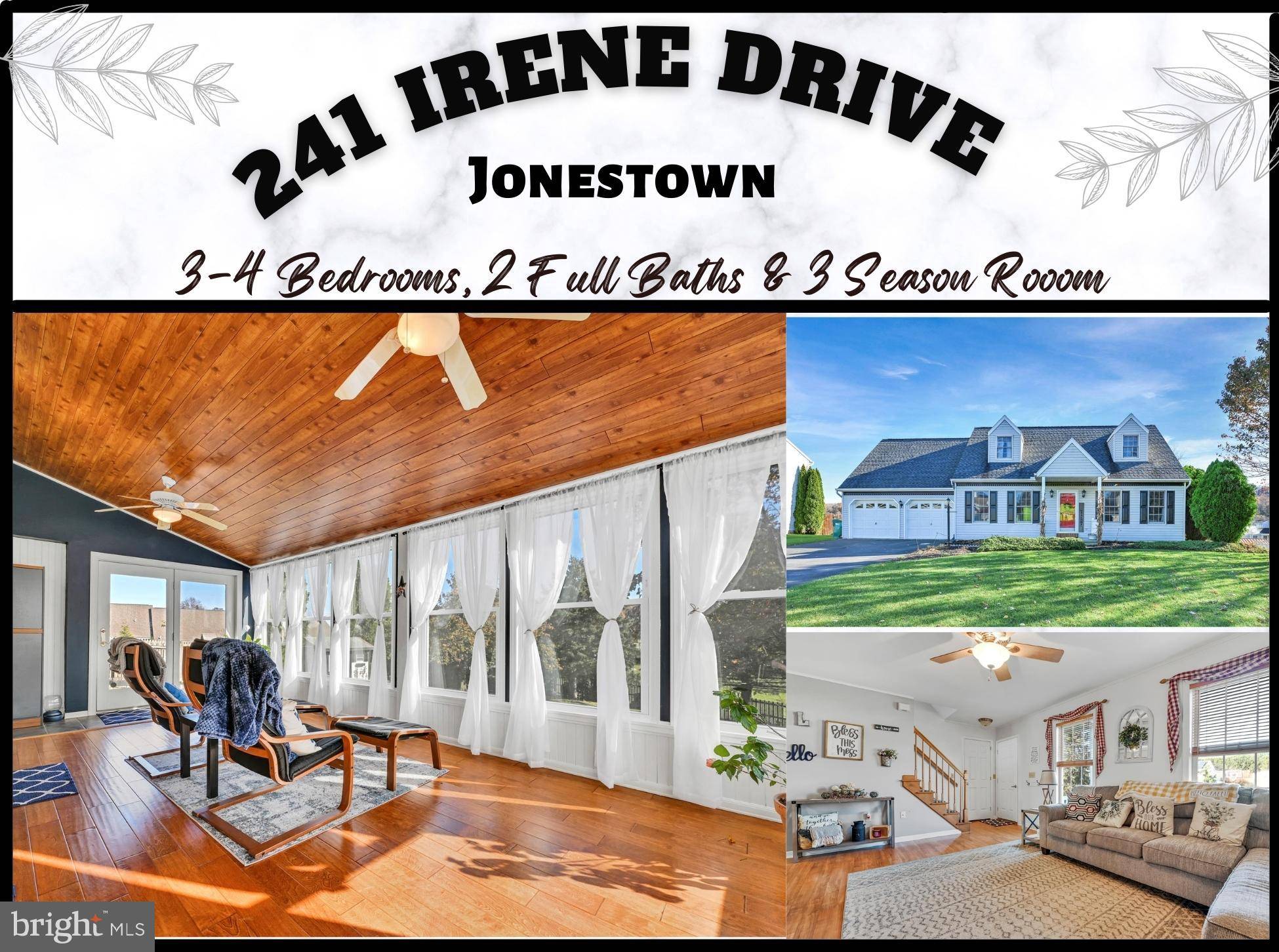 Jonestown, PA 17038,241 IRENE DR