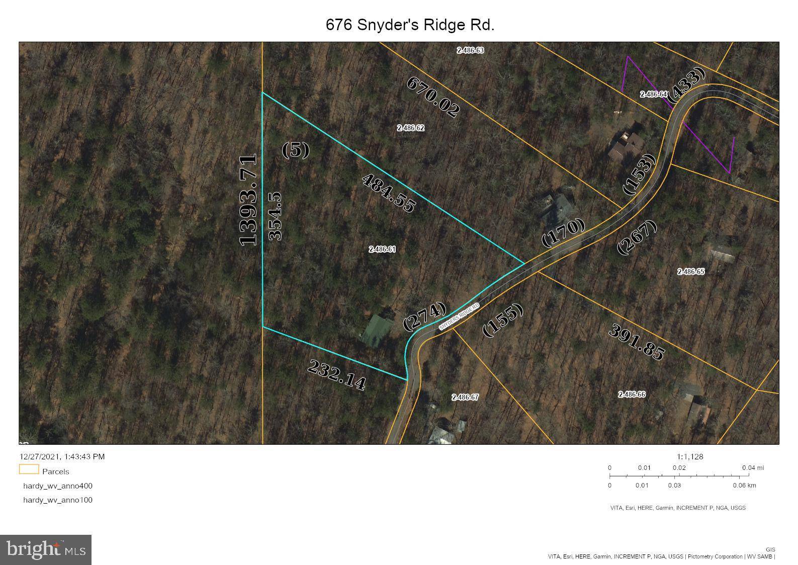 Mathias, WV 26812,676 SNYDERS RIDGE RD