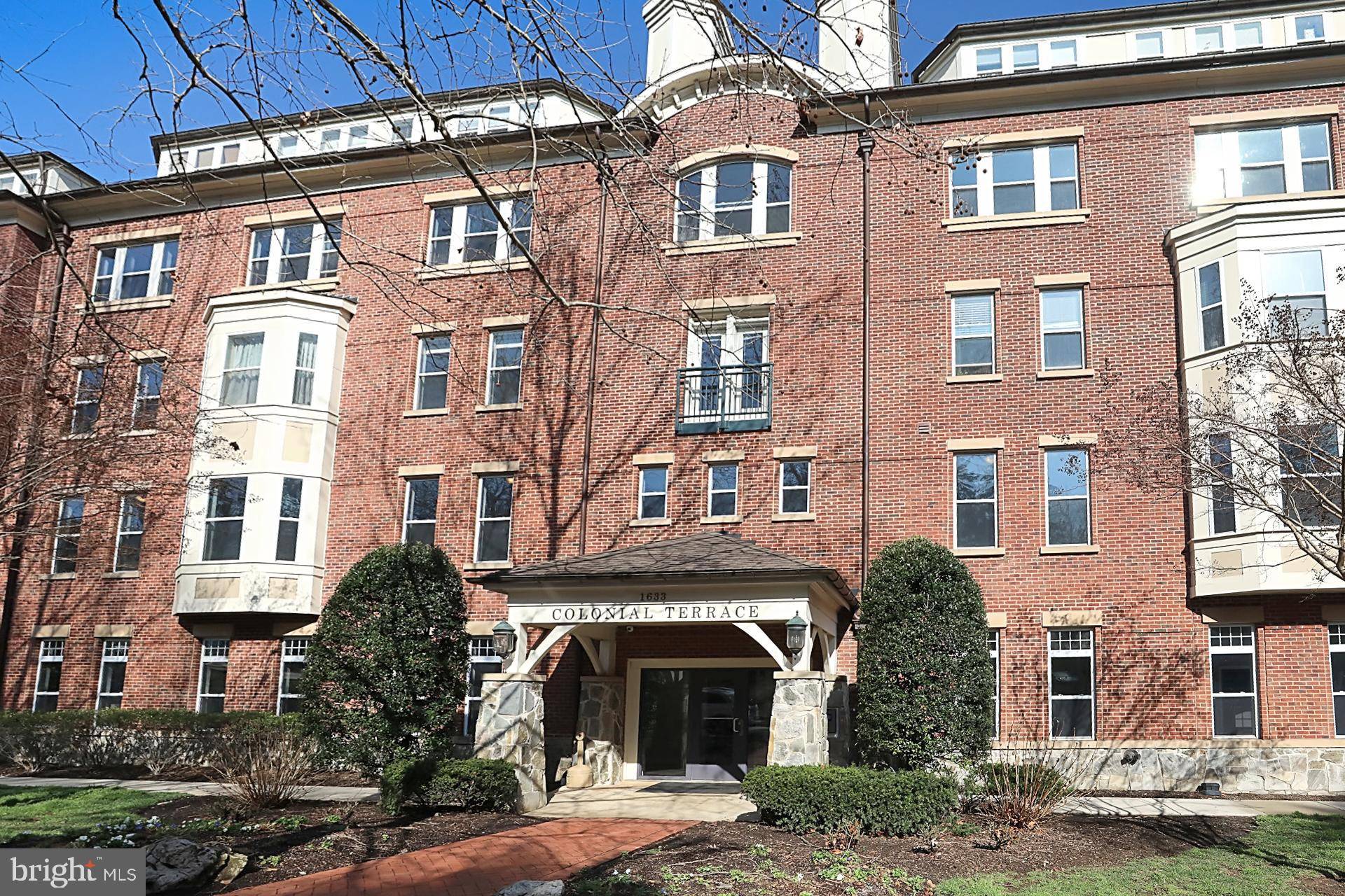 Arlington, VA 22209,1633 N COLONIAL TER #206