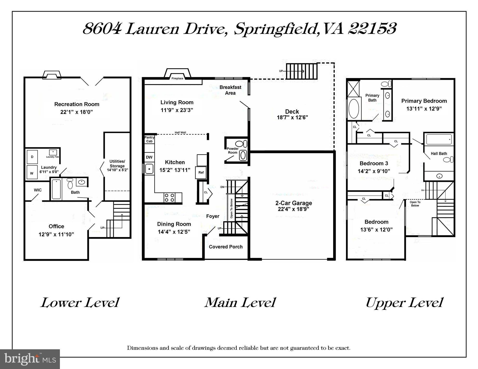 Springfield, VA 22153,8604 LAUREN DR