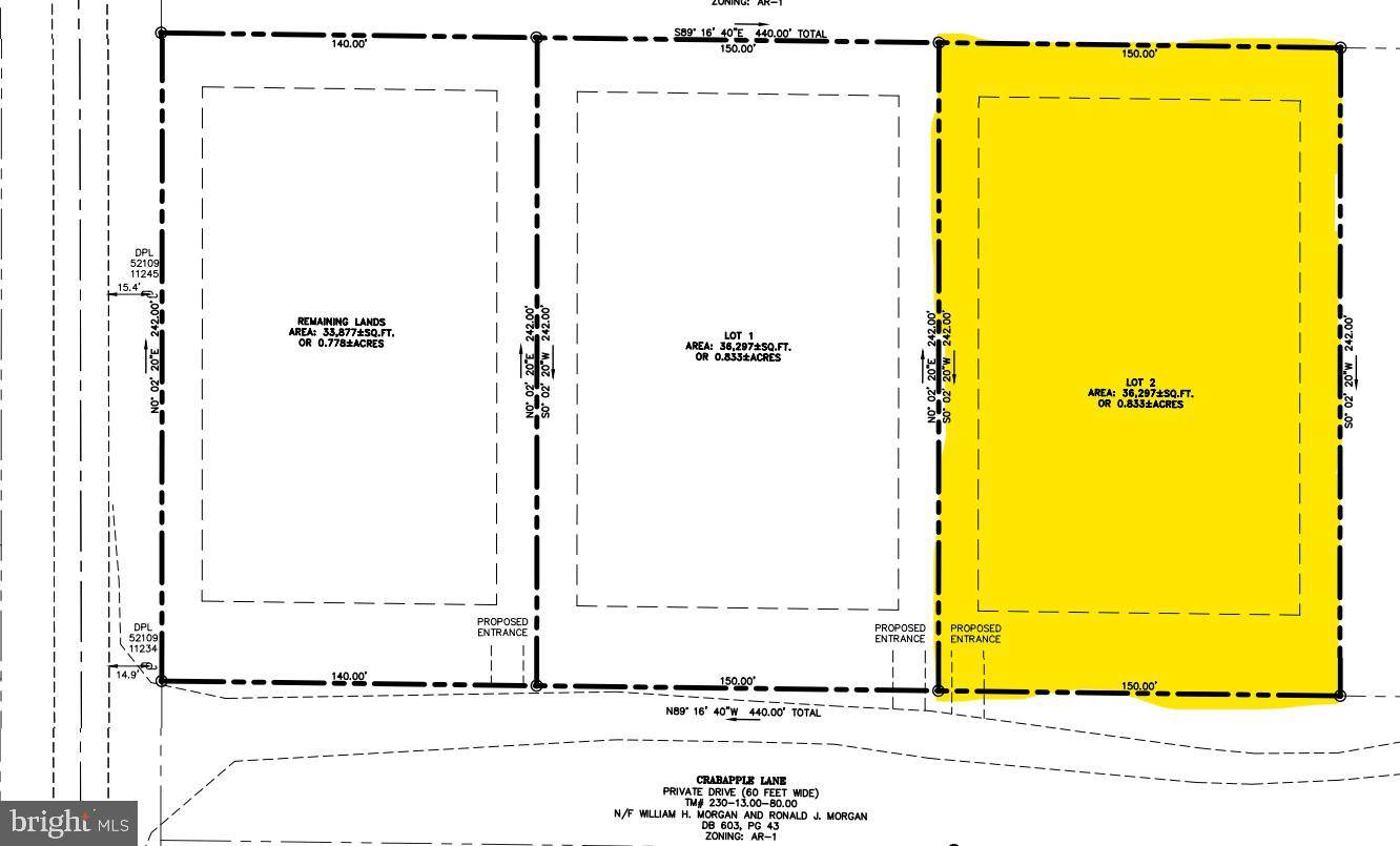 Lincoln, DE 19960,LOT 2 CRABAPPLE LN