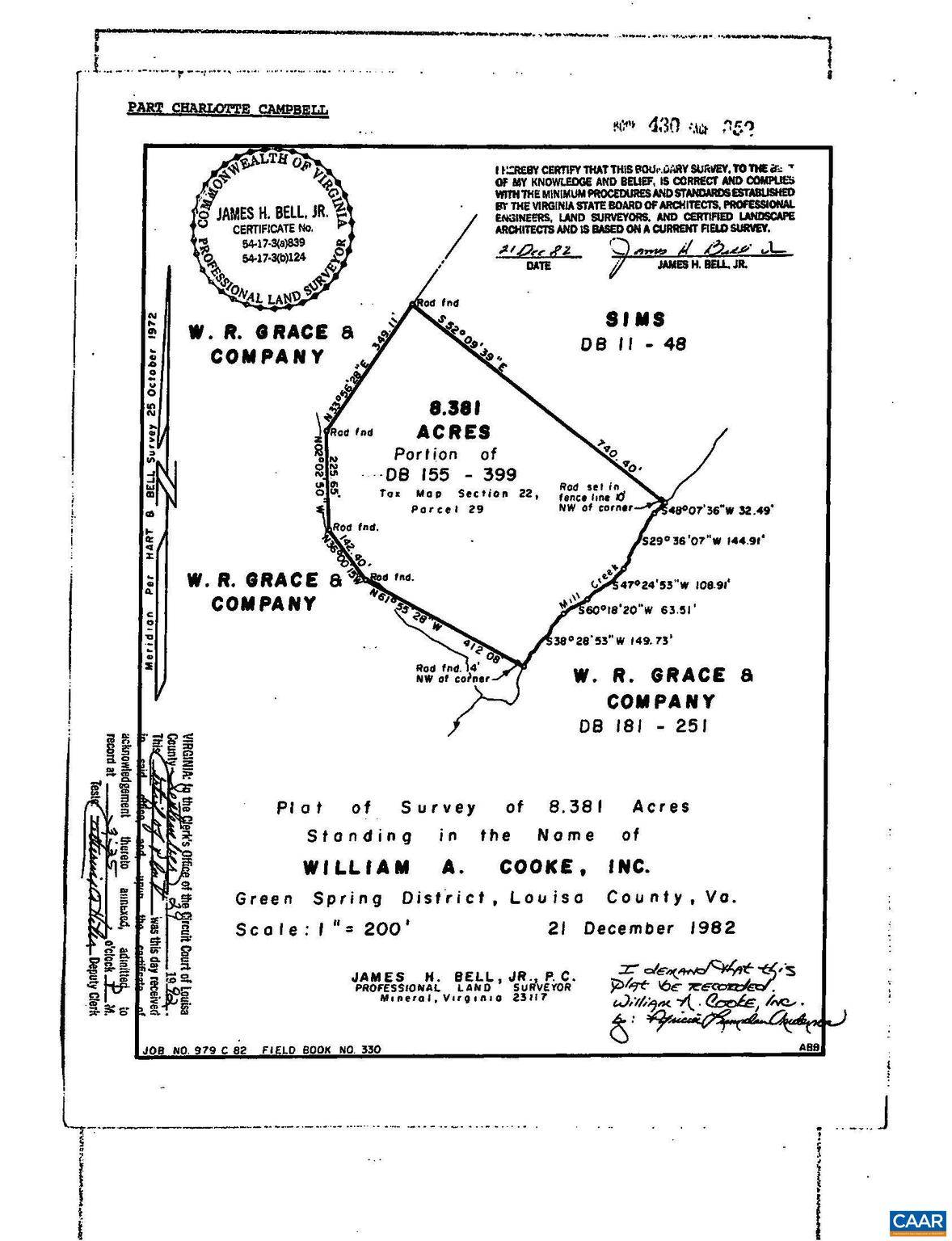 Gordonsville, VA 22942,0 EL DOUBLE D FARM LN #36