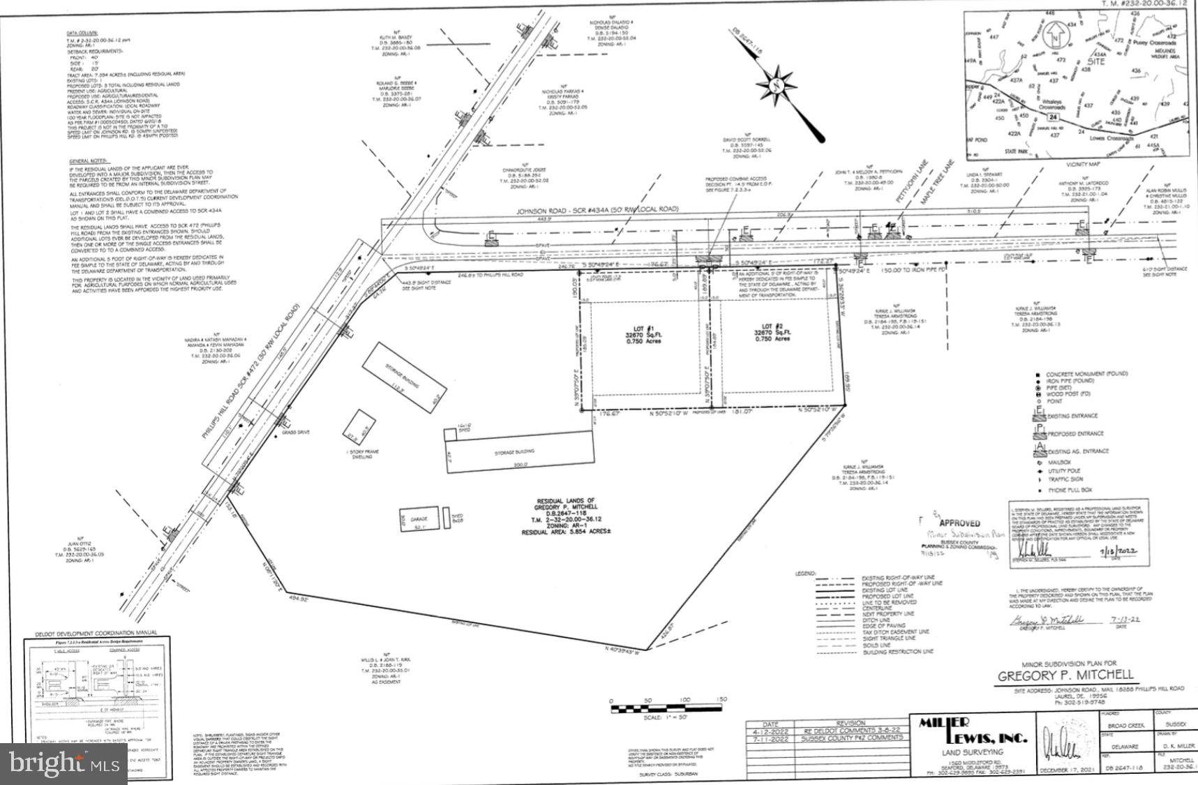 Laurel, DE 19956,18288-LOT 2 PHILLIPS HILL RD