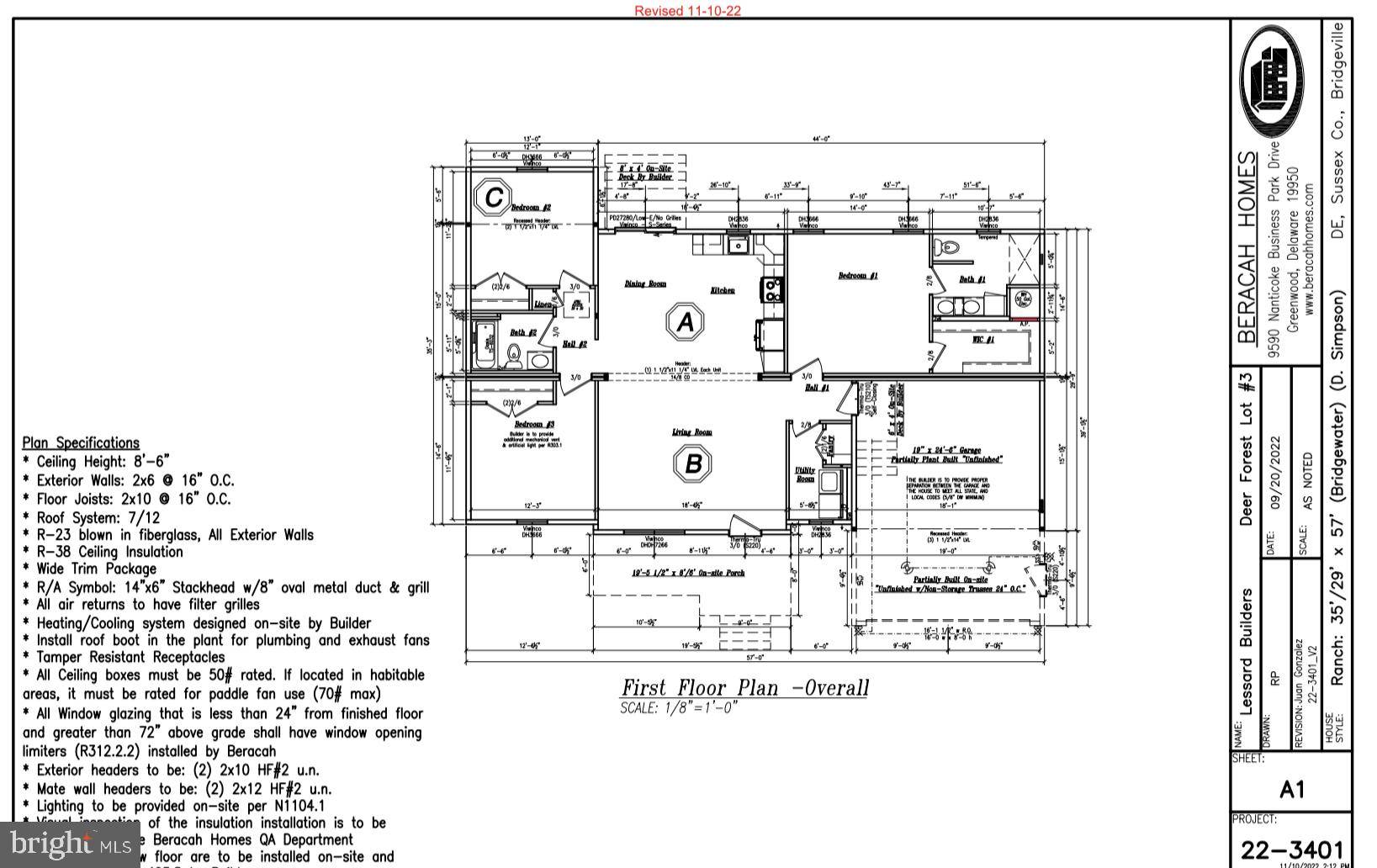 Bridgeville, DE 19933,LOT 3 DEER FOREST RD.