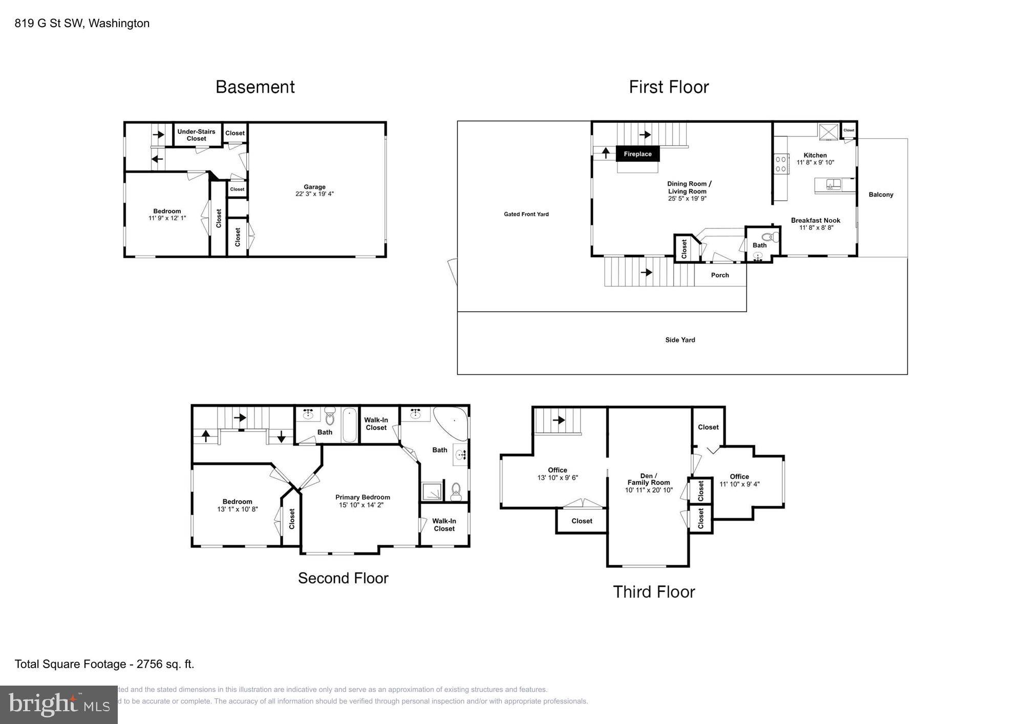 Washington, DC 20024,819 G ST SW