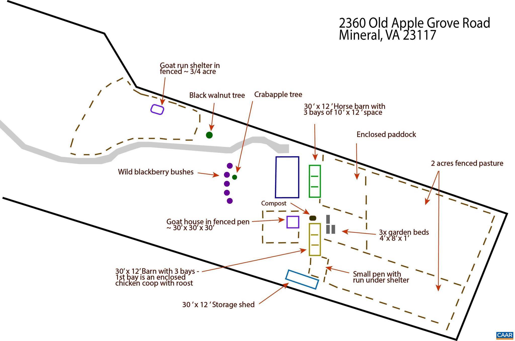 Mineral, VA 23117,2360 OLD APPLE GROVE RD