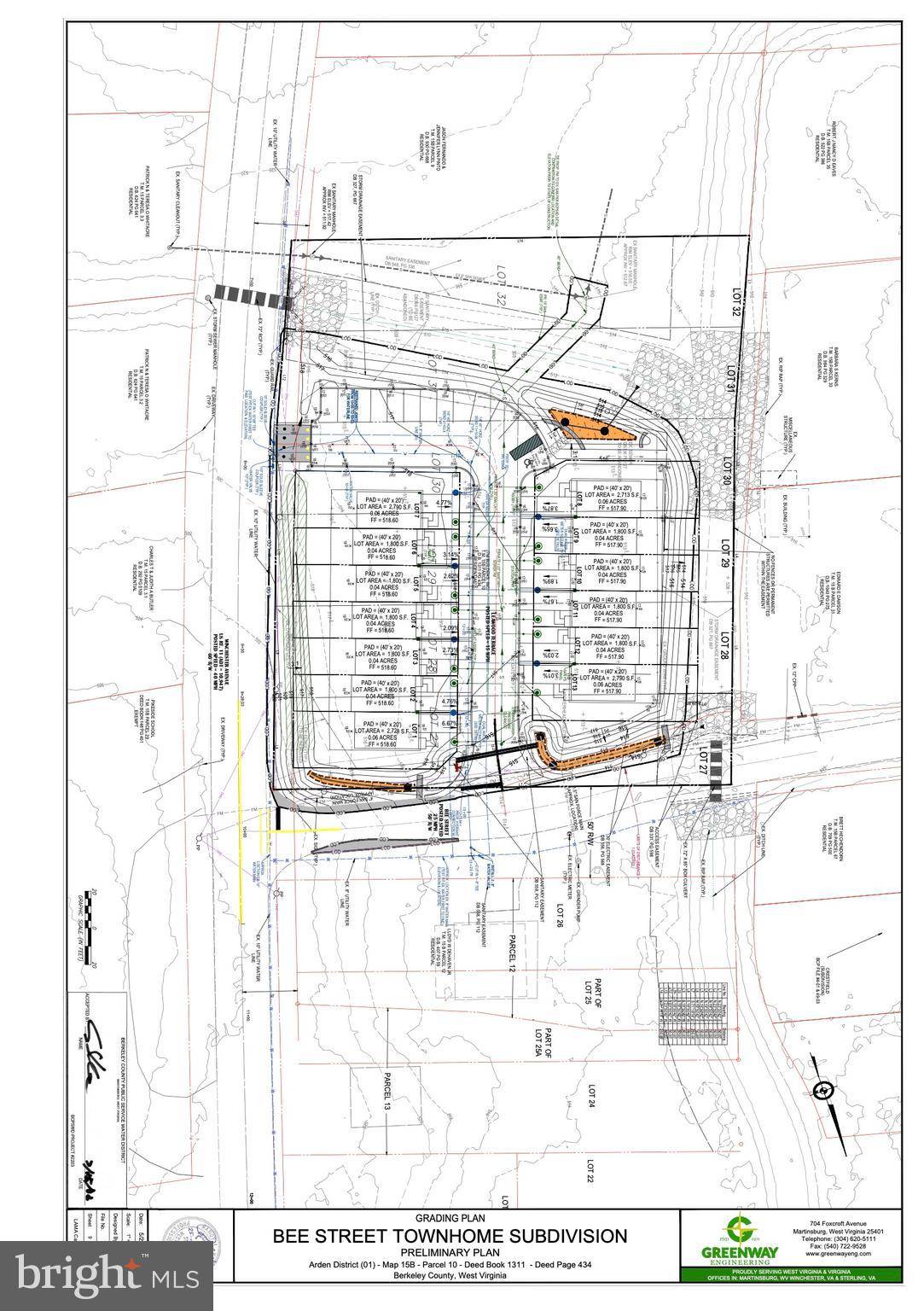 Martinsburg, WV 25405,13 TOWNHOME LOTS BEE ST