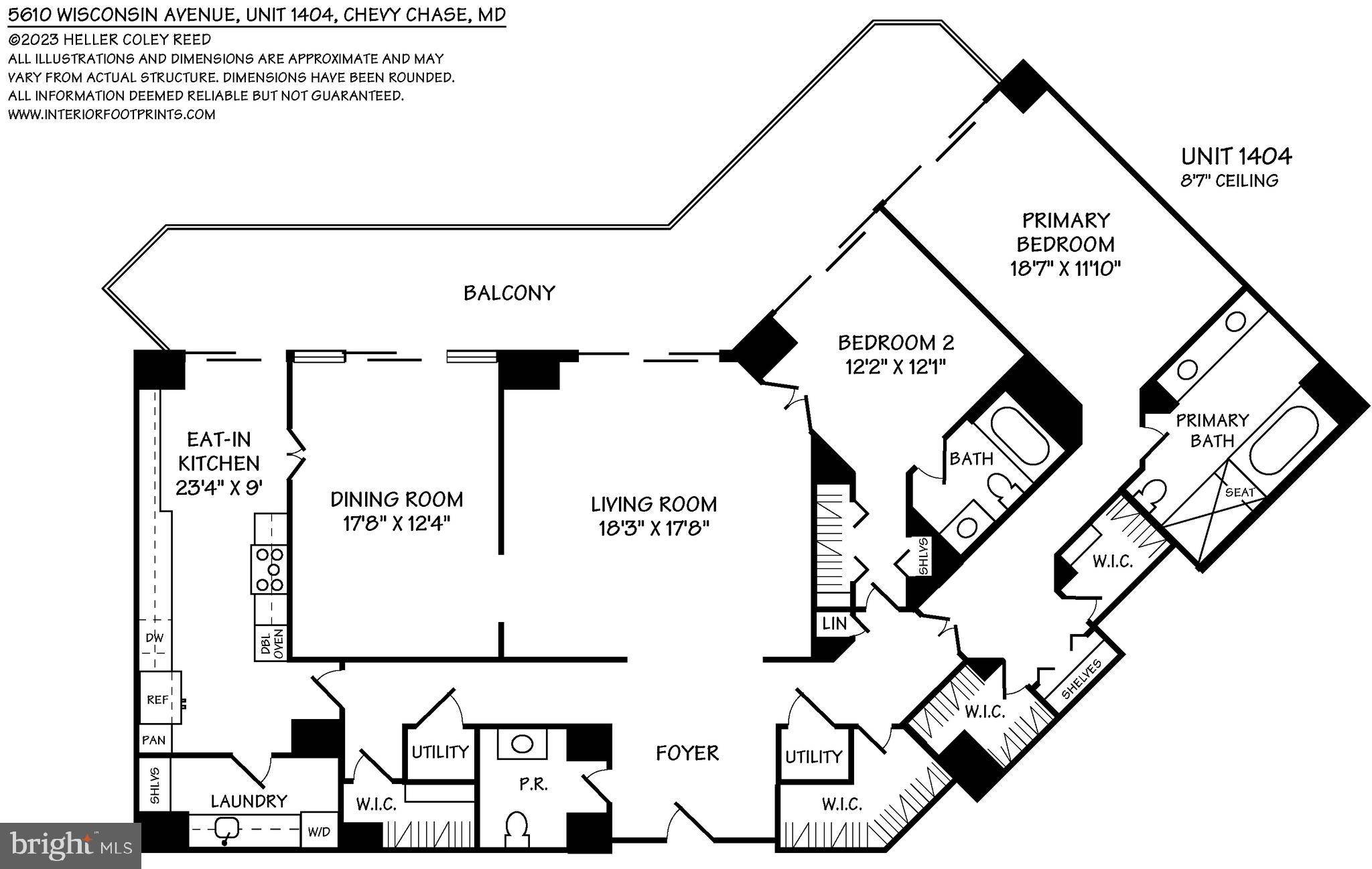 Chevy Chase, MD 20815,5610 WISCONSIN AVE #1404