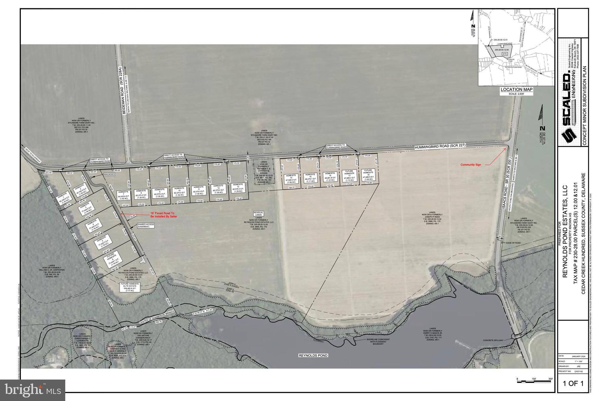 Ellendale, DE 19941,LOT 3 HUMMINGBIRD ROAD