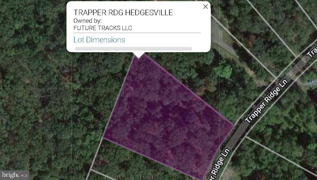 Hedgesville, WV 25427,LOT 11 & 12 TRAPPER RIDGE