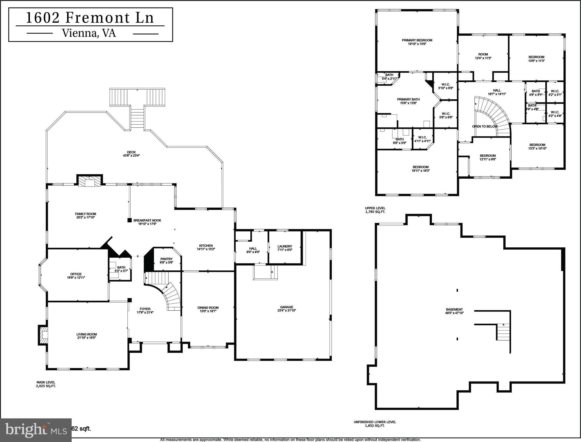 Vienna, VA 22182,1602 FREMONT LN