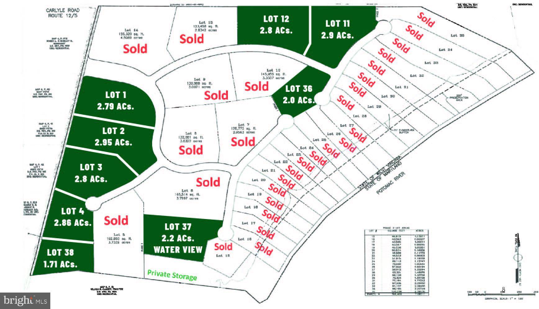 Martinsburg, WV 25405,888-LOT 11 WHITINGS NECK ROAD #POTOMAC OVERLOOK