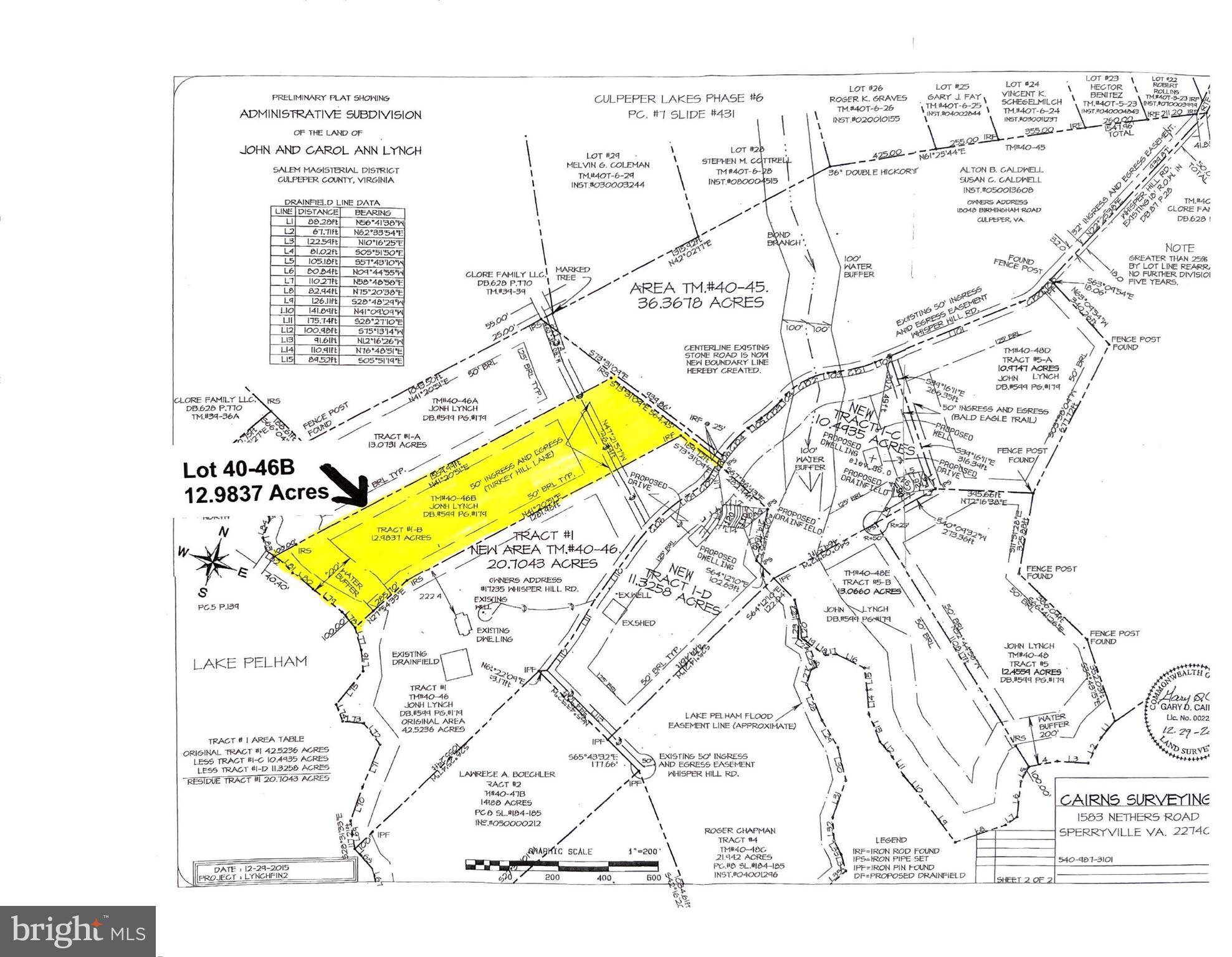 Culpeper, VA 22701,LOT 46B WHISPER HILL ROAD