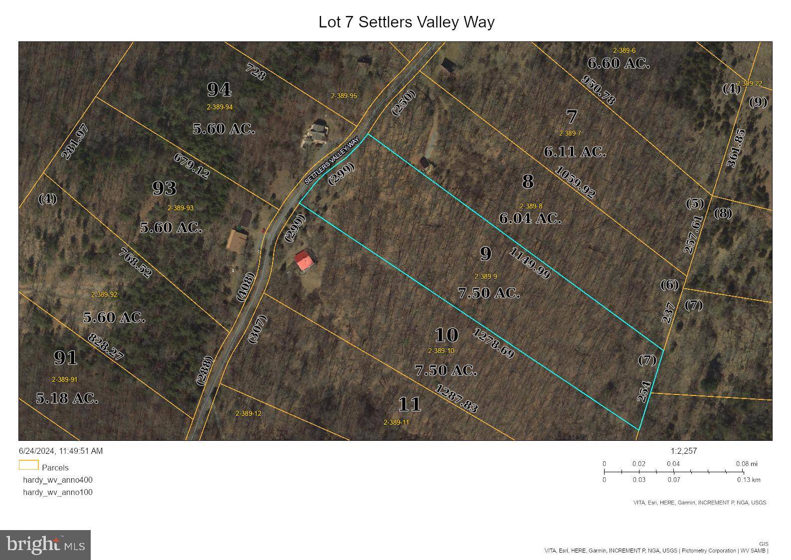 Lost River, WV 26810,LOT 7 SETTLERS VALLEY WAY