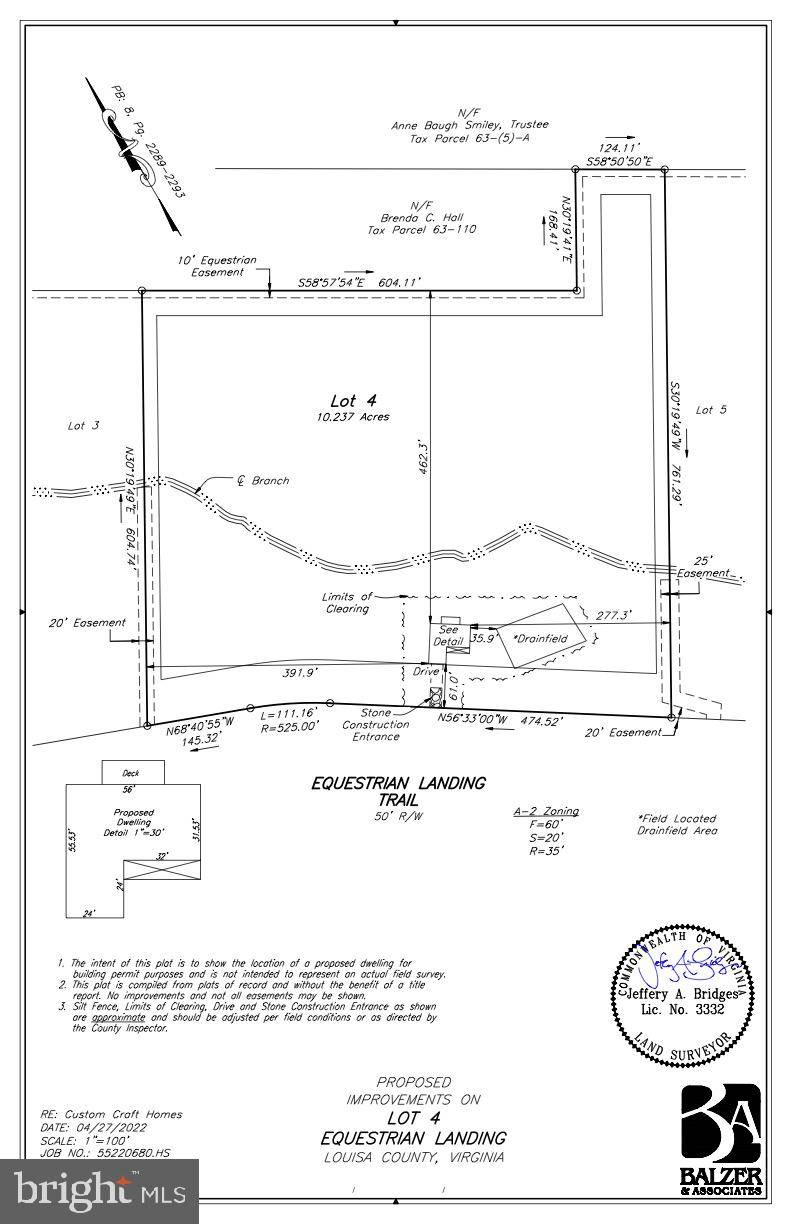 Bumpass, VA 23024,295 EQUESTRIAN LANDING TRAIL