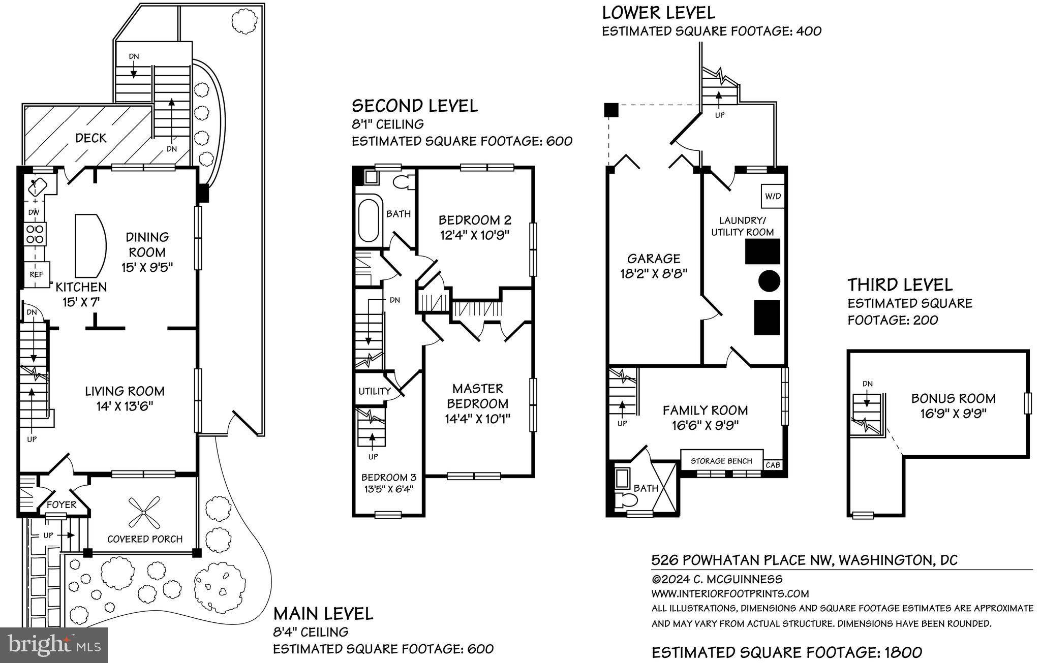 Washington, DC 20011,526 POWHATAN PL NW