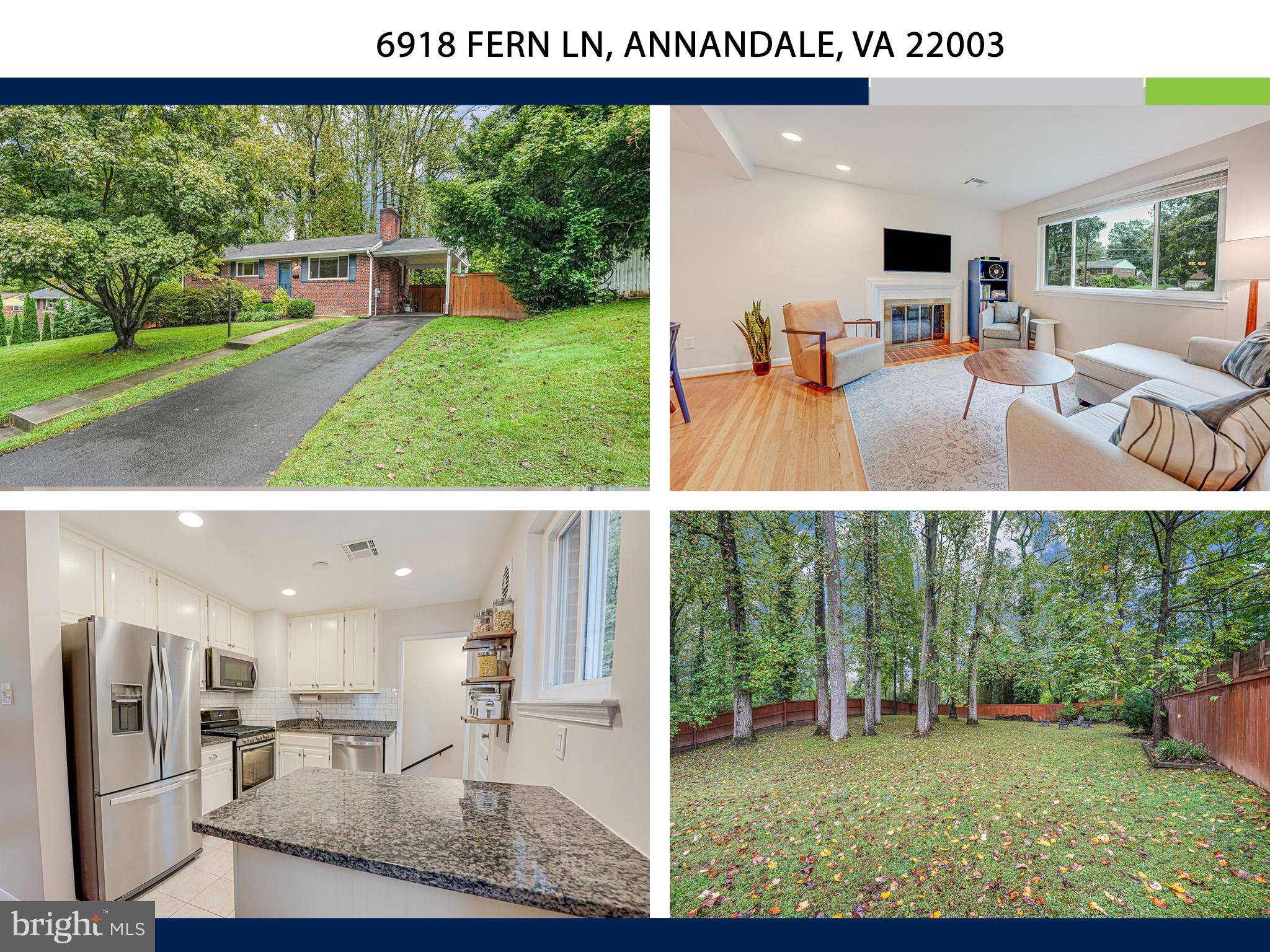 Annandale, VA 22003,6918 FERN LN