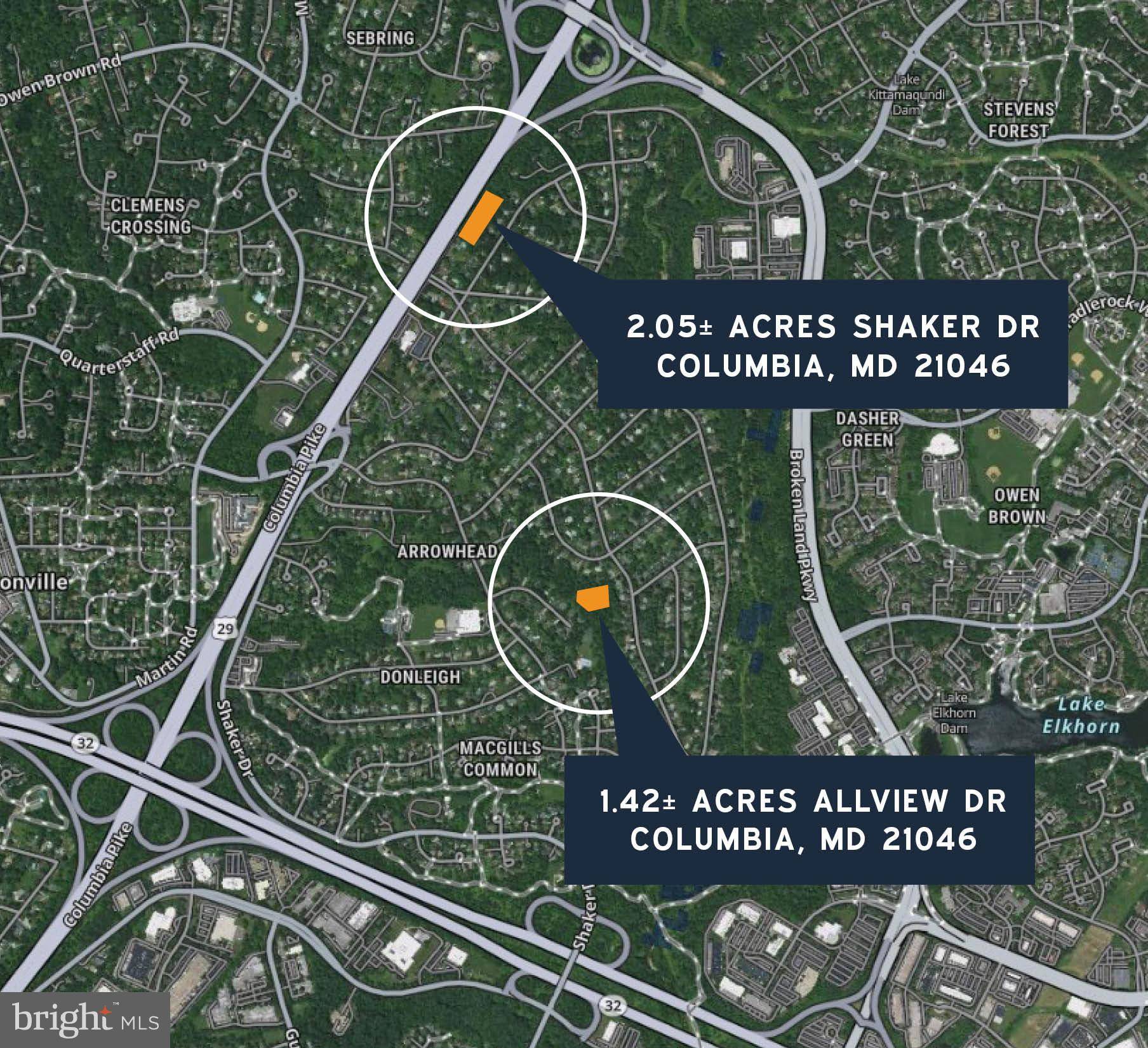 Columbia, MD 21046,2.05+/- ACRES SHAKER DR