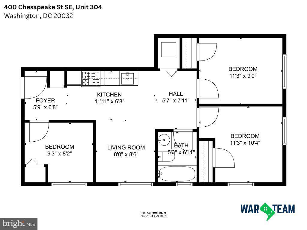 Washington, DC 20032,400 CHESAPEAKE ST SE
