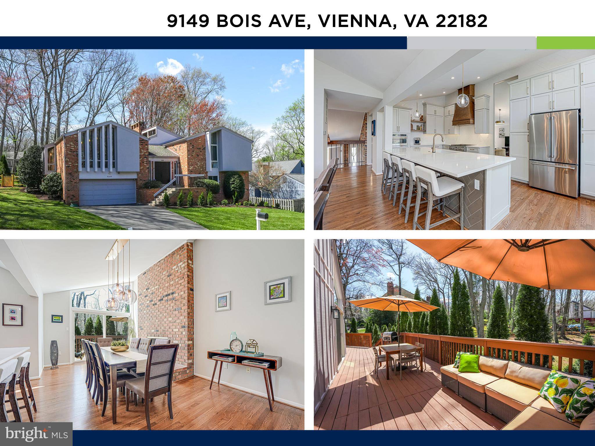 Vienna, VA 22182,9149 BOIS AVE