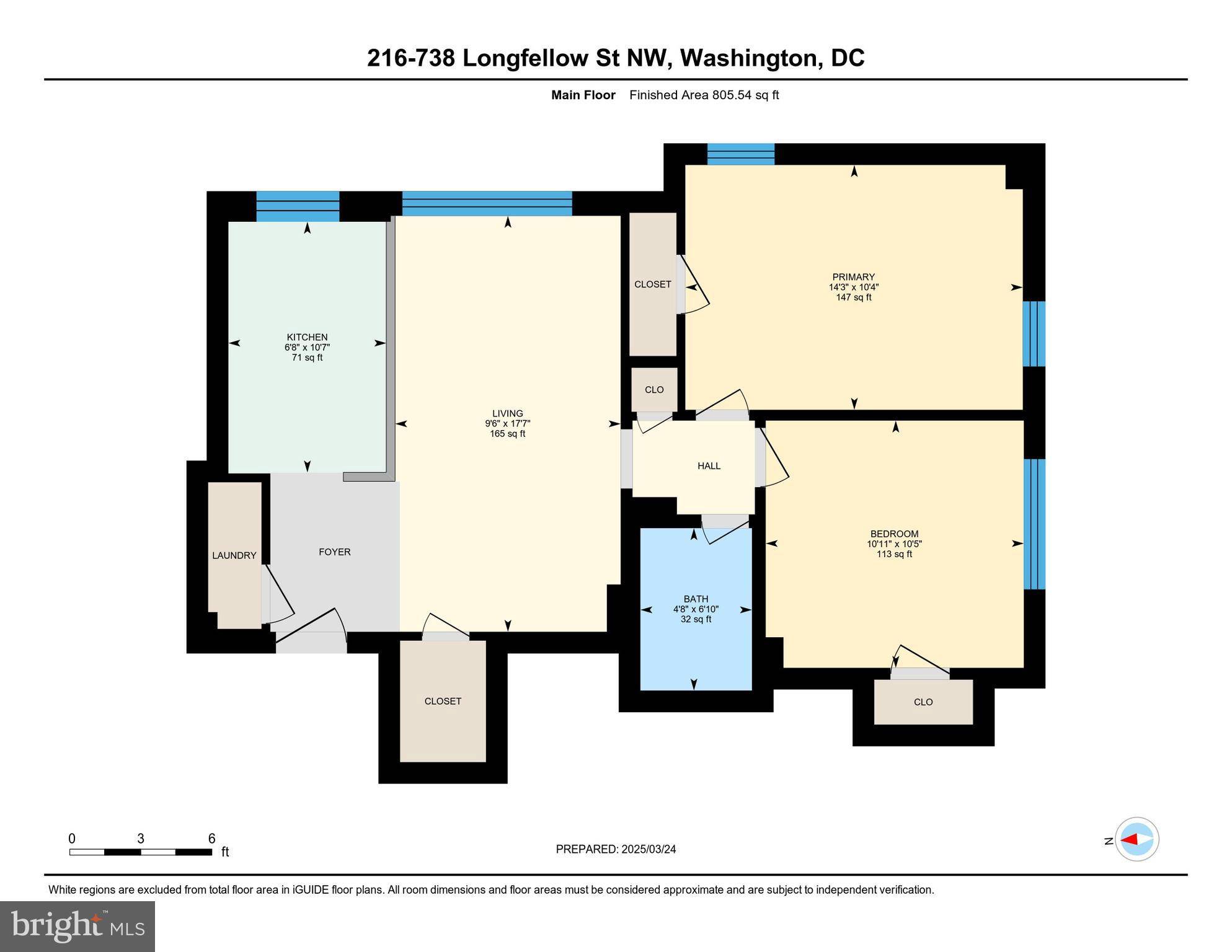 Washington, DC 20011,738 LONGFELLOW ST NW #216