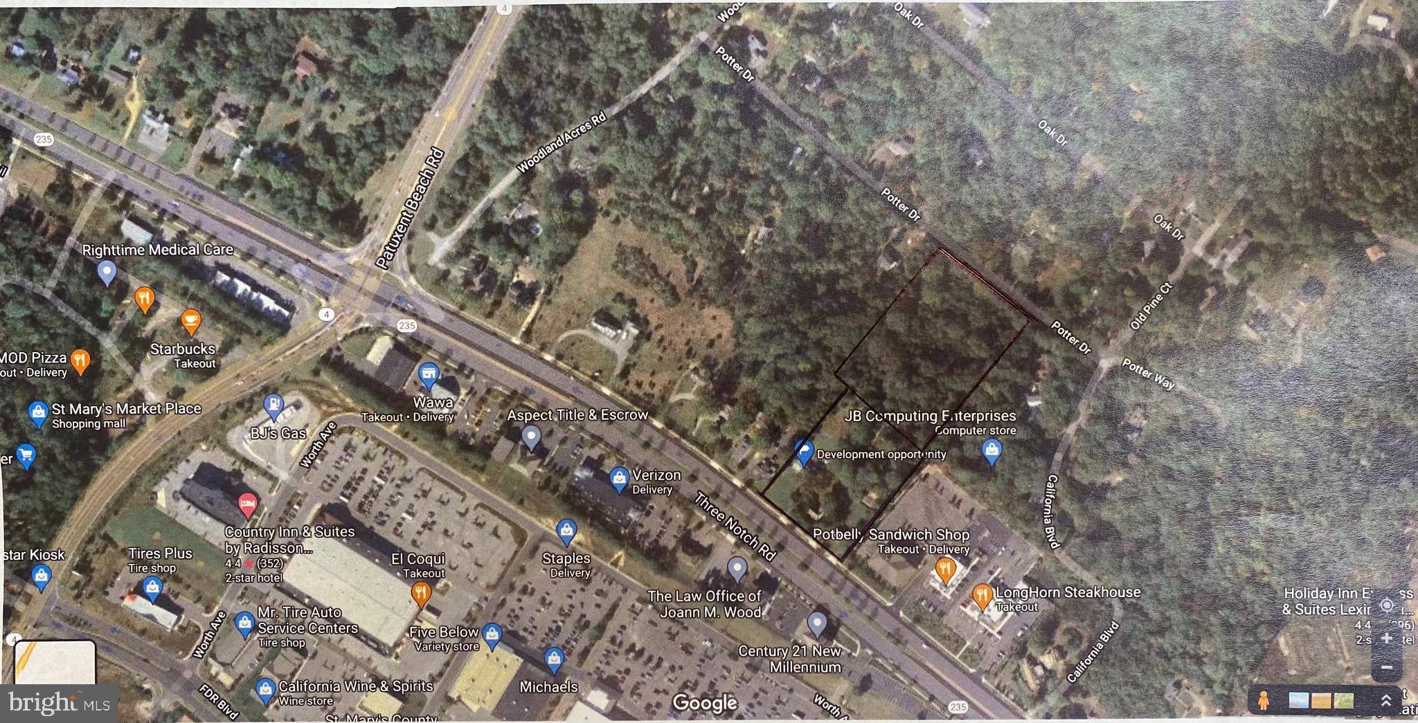 California, MD 20619,23092, 23088, 23098 THREE NOTCH RD