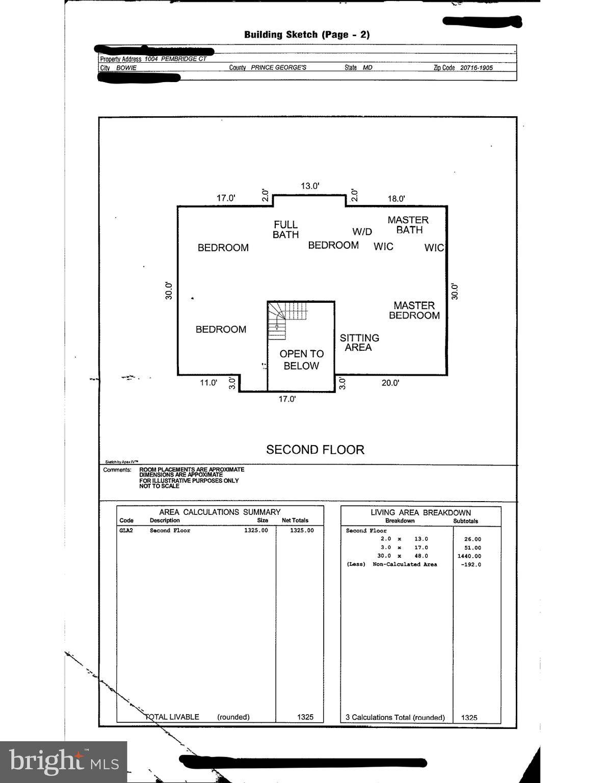 Bowie, MD 20716,1004 PEMBRIDGE CT