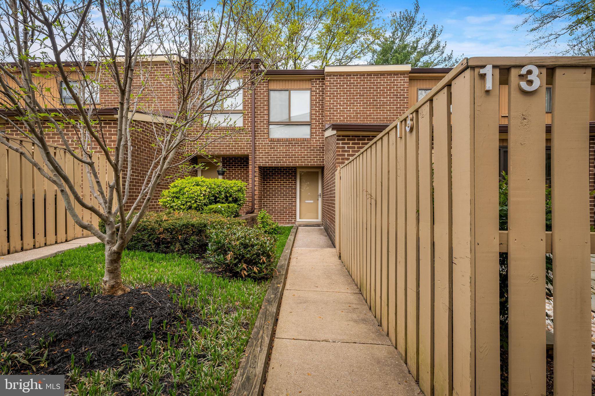Baltimore, MD 21208,13 TANNER CT #H