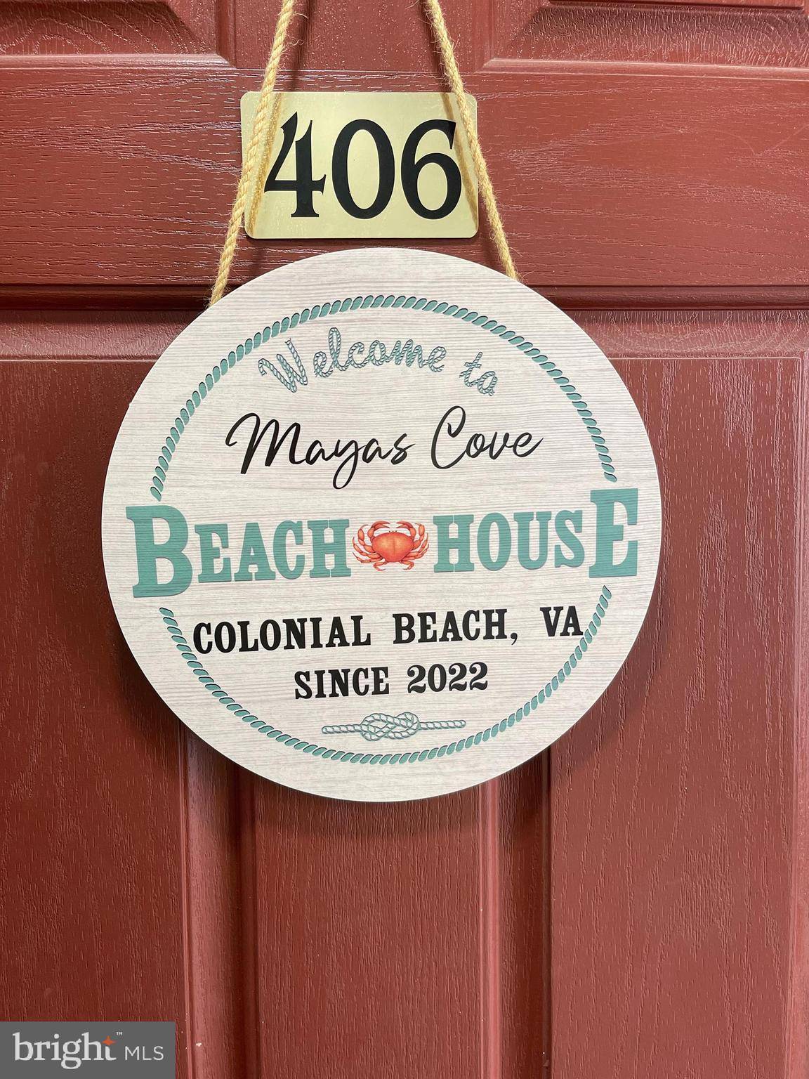 Colonial Beach, VA 22443,100 TAYLOR ST #406