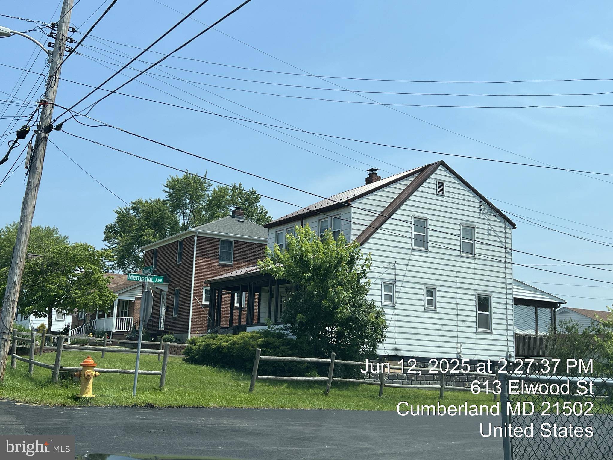 Cumberland, MD 21502,615 ELWOOD ST