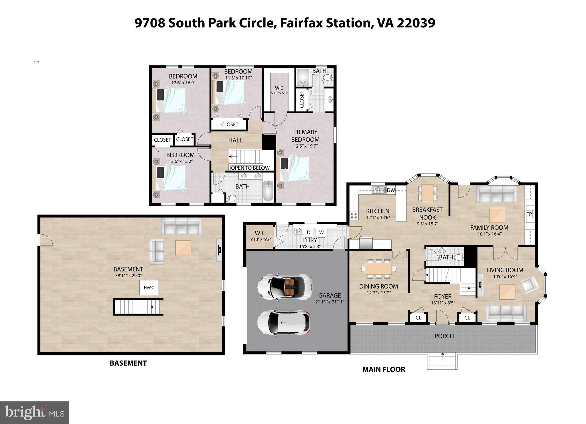Fairfax Station, VA 22039,9708 S PARK CIR