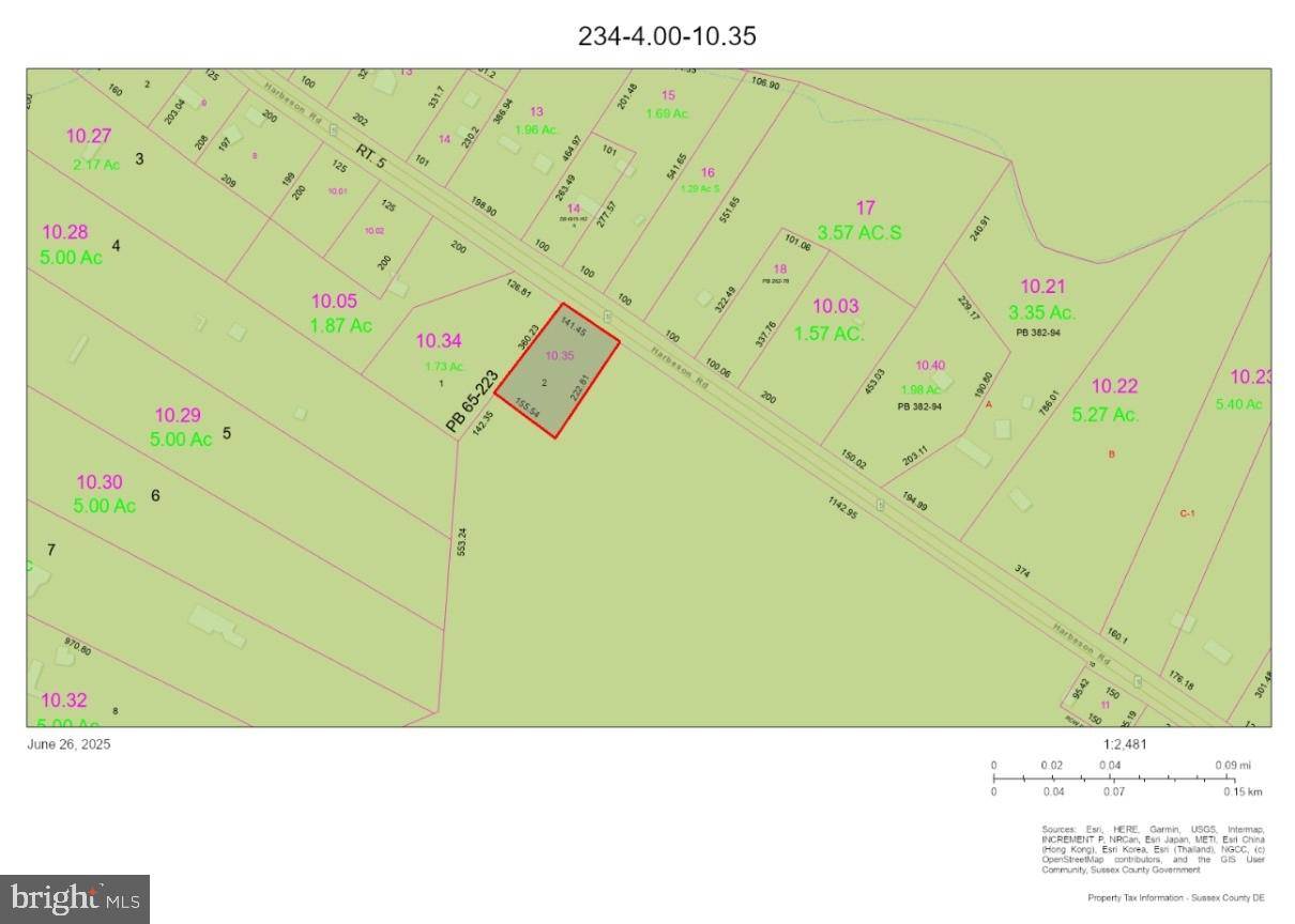 Harbeson, DE 19951,LOT 2 HARBESON RD