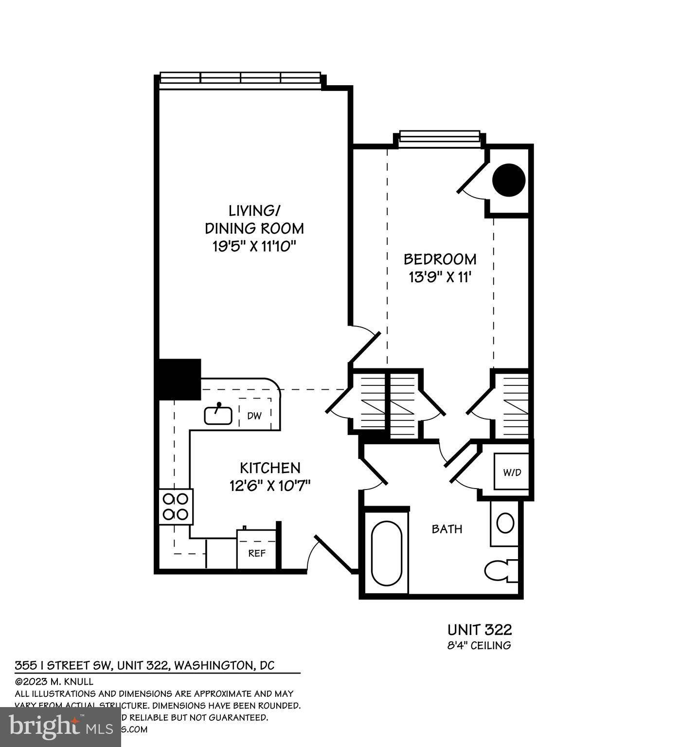 Washington, DC 20024,355 I ST SW #322