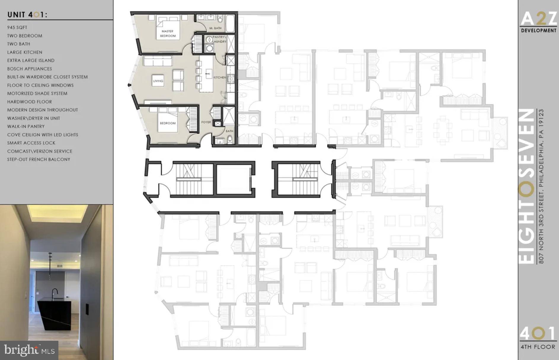 Philadelphia, PA 19123,807 N 3RD ST #404