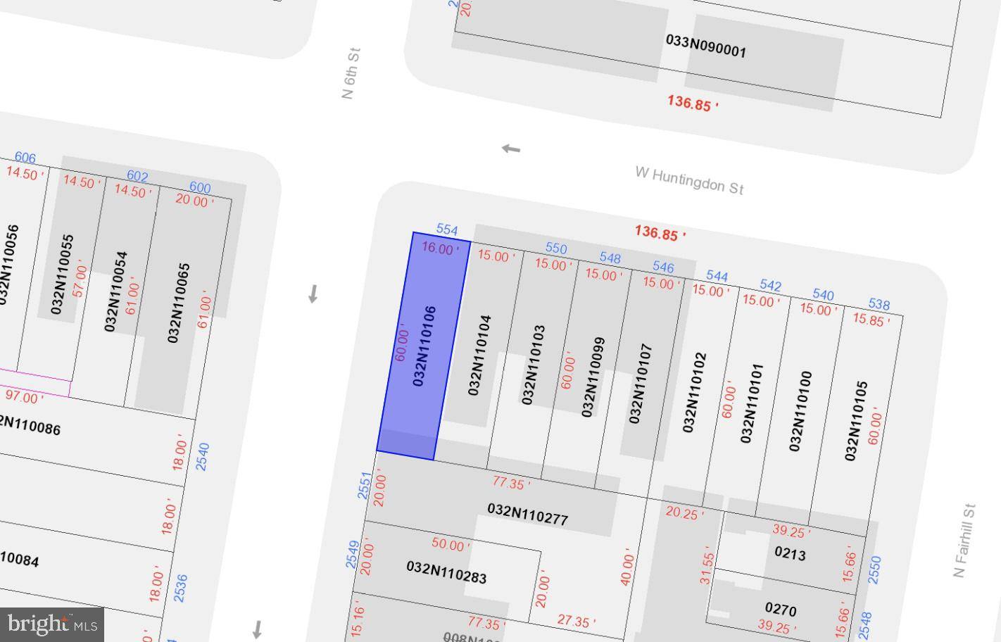 Philadelphia, PA 19133,554 W HUNTINGDON ST