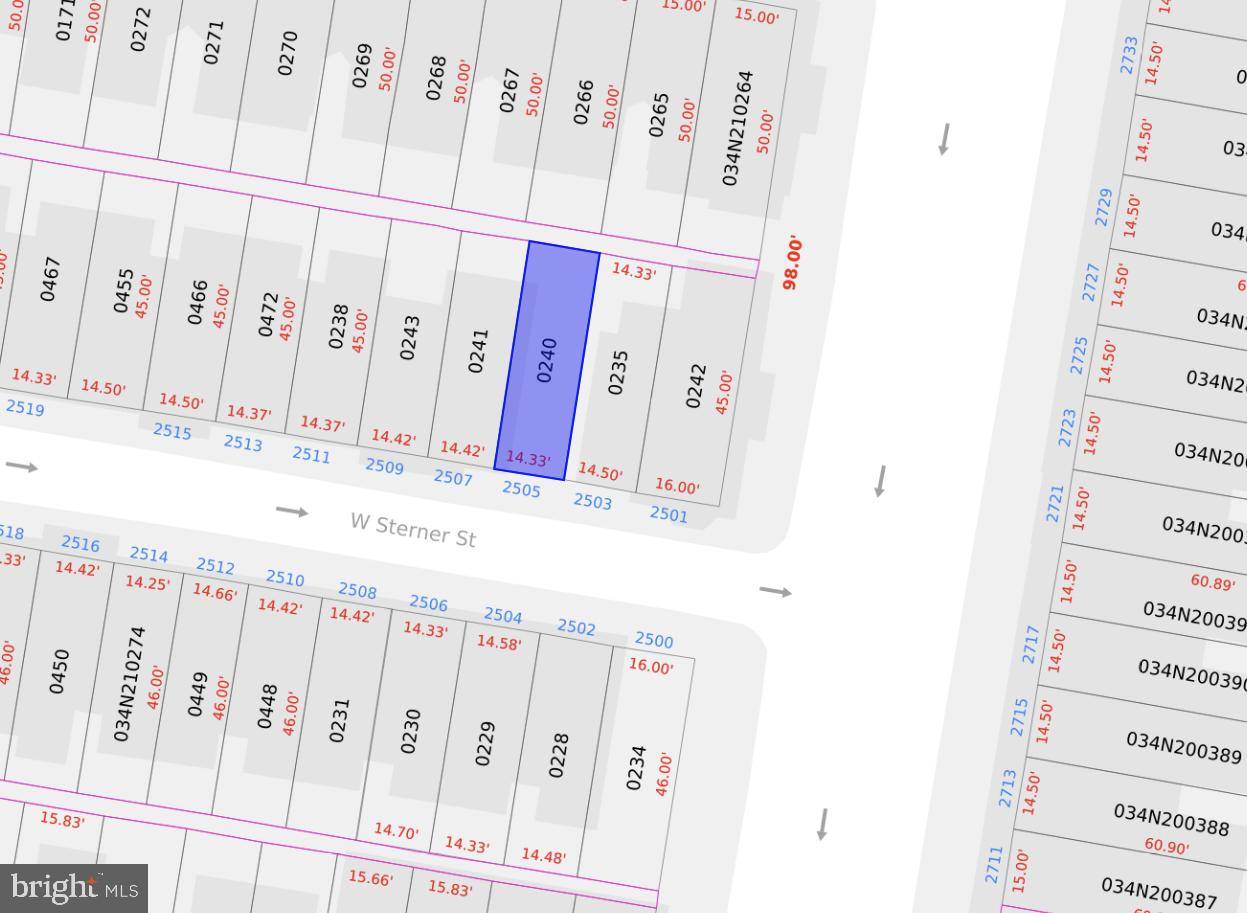 Philadelphia, PA 19132,2505 W STERNER ST