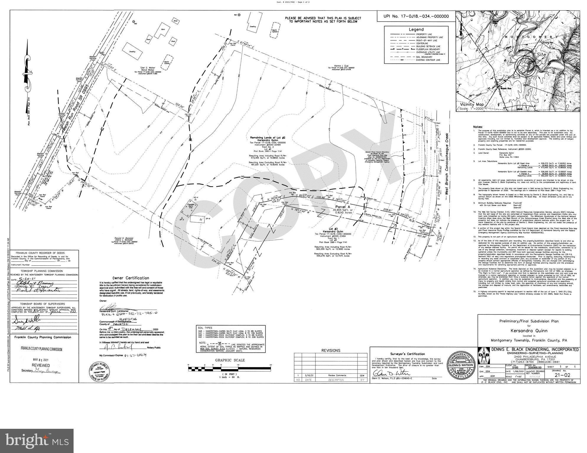 Mercersburg, PA 17236,WELSH RUN RD. LOT#2 10.87 ACRES