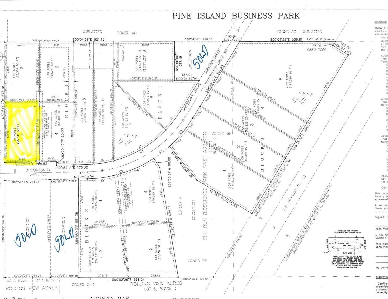 Pine Island, MN 55963,L1B1 Opportunity DR