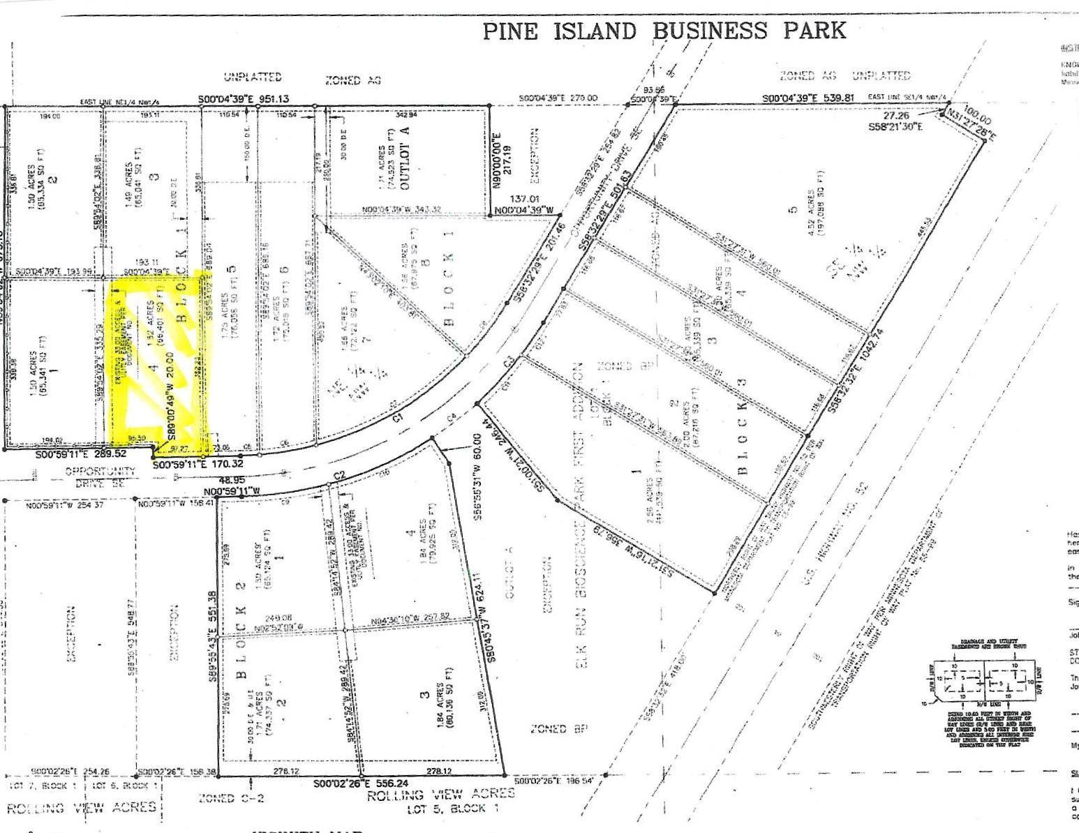 Pine Island, MN 55963,L4B1 Opportunity DR