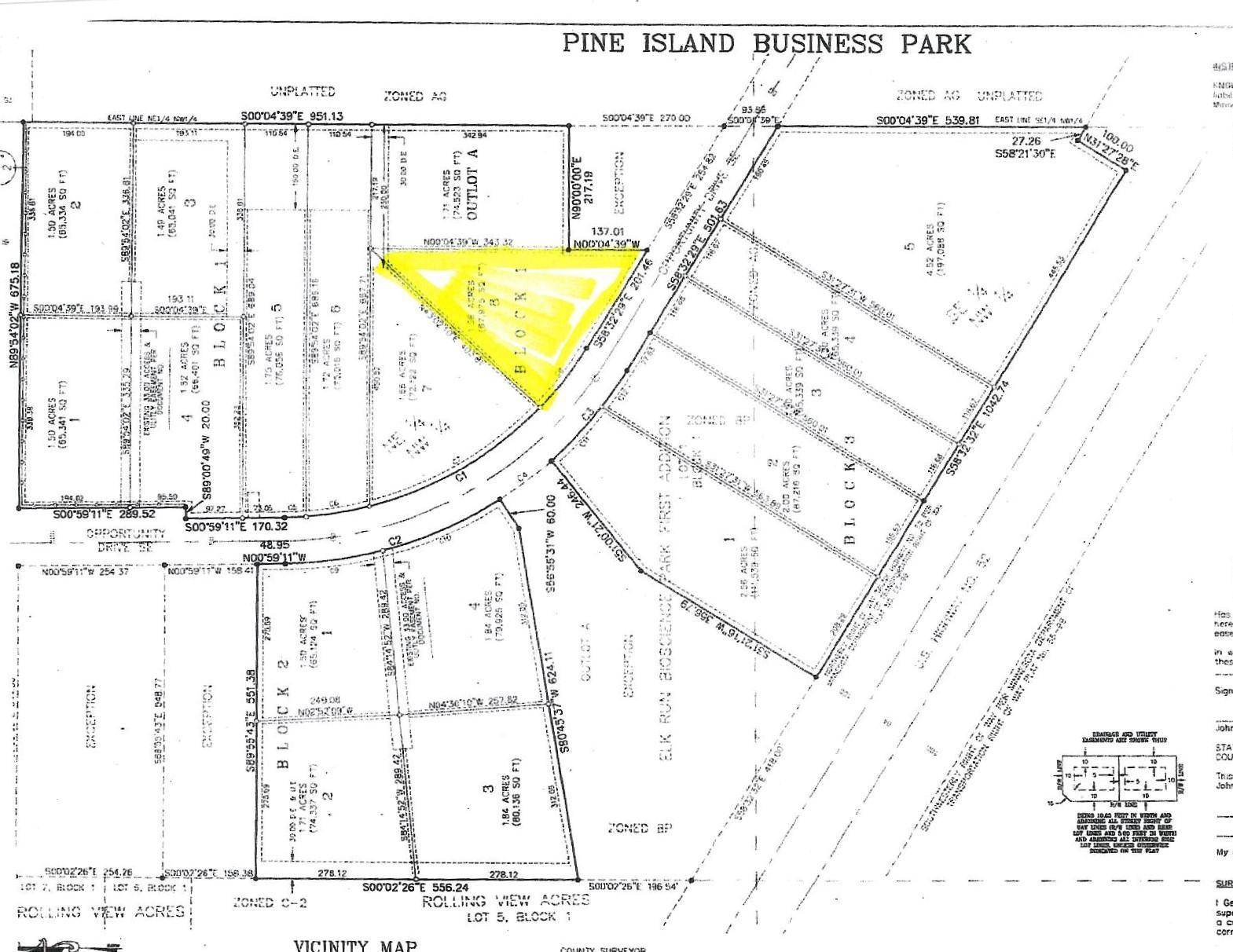 Pine Island, MN 55963,L8B1 Opportunity DR